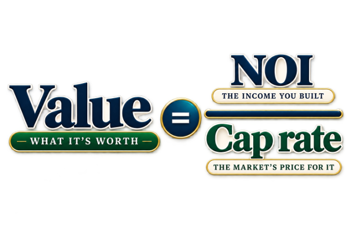 Value follows NOI